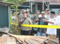 Bupati Anwar Sadat Tinjau Korban Kebakaran di Sungai Nibung: Salurkan Bantuan Logistik