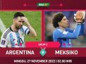 Piala Dunia 2022 Qatar: Prediksi Laga Argentina vs Meksiko