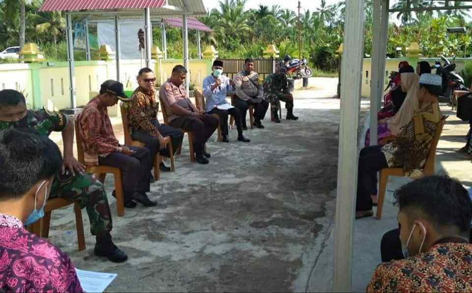 Rakor penjemputan santri Lirboyo di Desa Kuala Indah