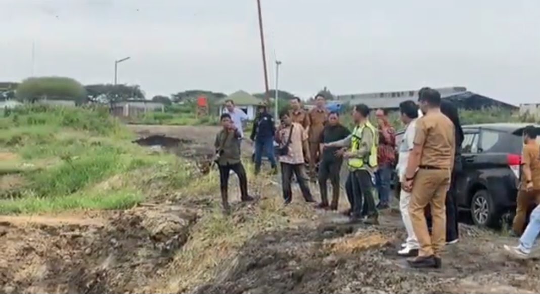 DPRD Jambi saat sidak stockpile batu bara PT Usaha Mitra Batanghari