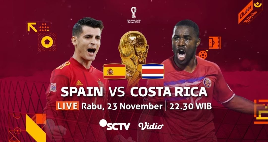Spanyol vs Costa Rica 