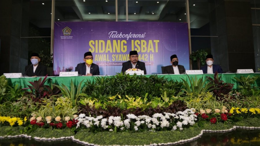 Sidang Isbat 1 Syawal 1442 H/2021 M