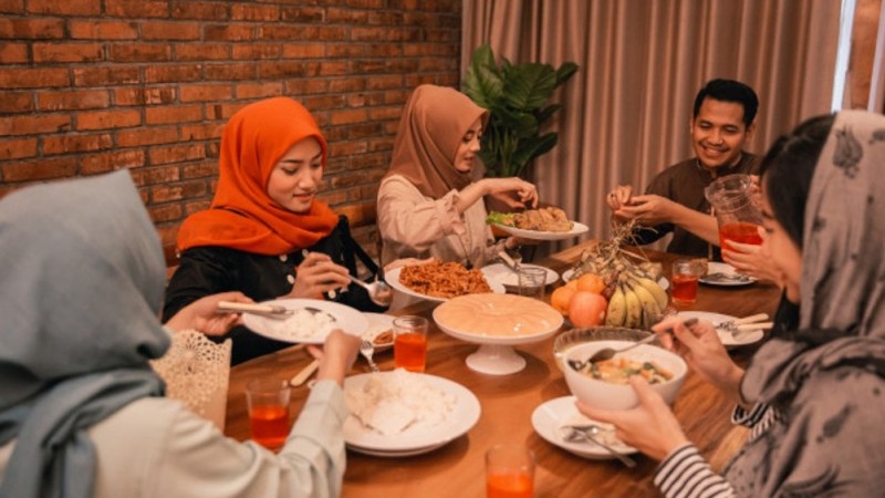 Makanan saat lebaran (ilustrasi)