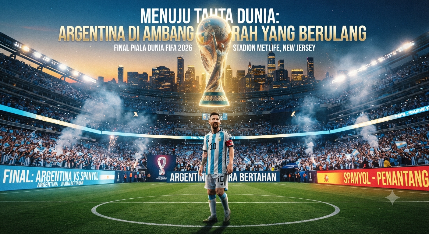 Menuju Tahta Dunia: Argentina di Ambang Sejarah yang Berulang