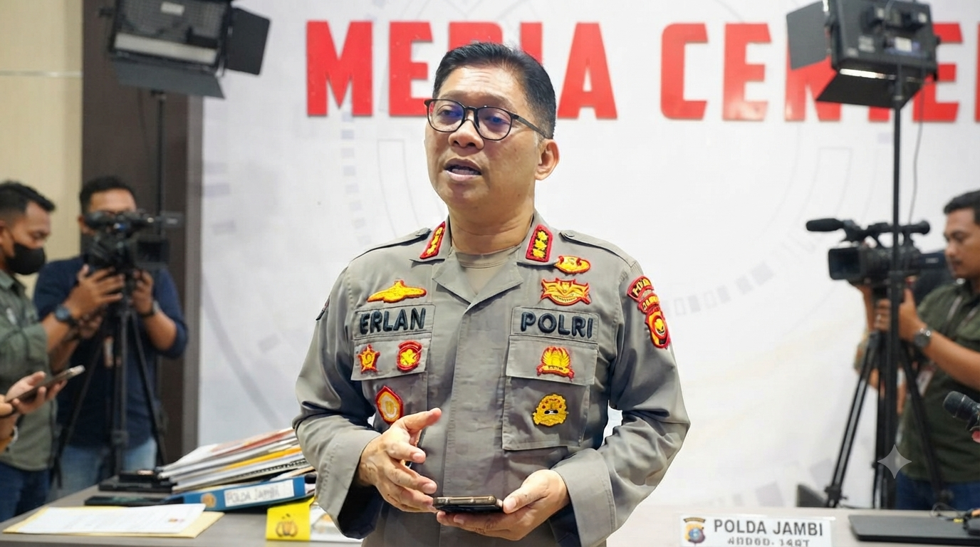Kabid Humas Polda Jambi, Erlan Munaji