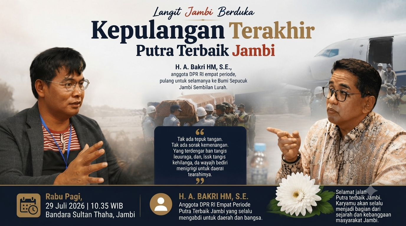 Mukhtadi Putranusa mengenang sosok almarhum H.A. Bakri