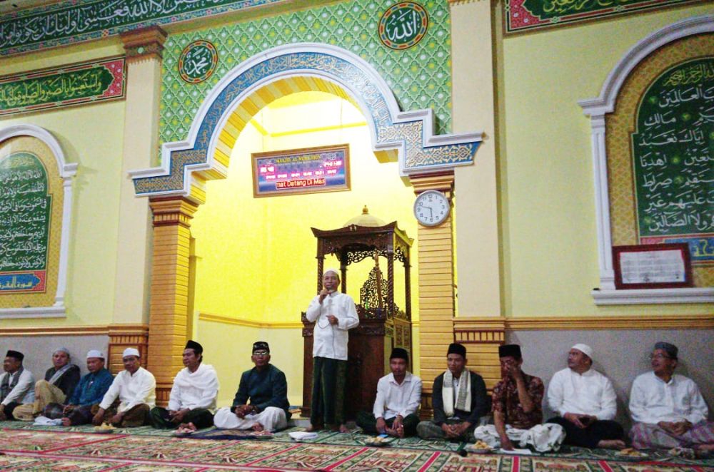 Wabup Merangin, Mashuri saat laksanakan GPS2B di Desa Bungo Antoi