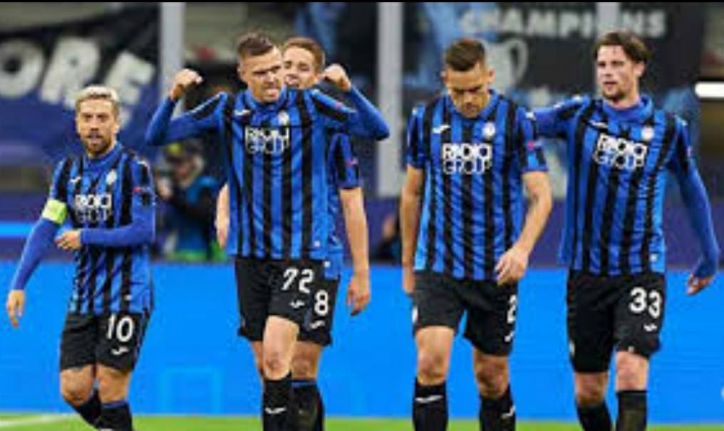 Atalanta saat pertandingan vs Valencia