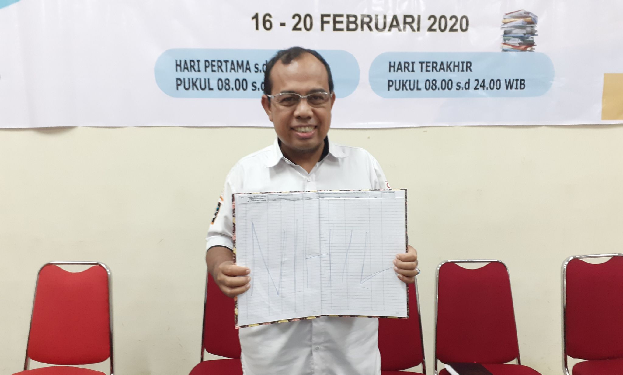 Komisioner KPU Provinsi Jambi, M. Sanusi