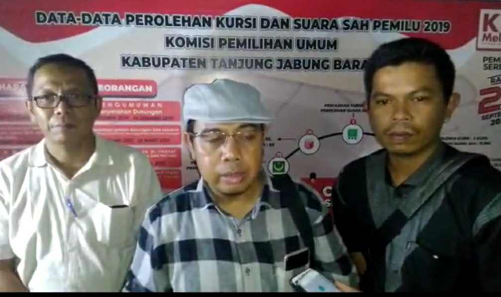 Komisioner KPU Provinsi Jambi, M. Sanusi 