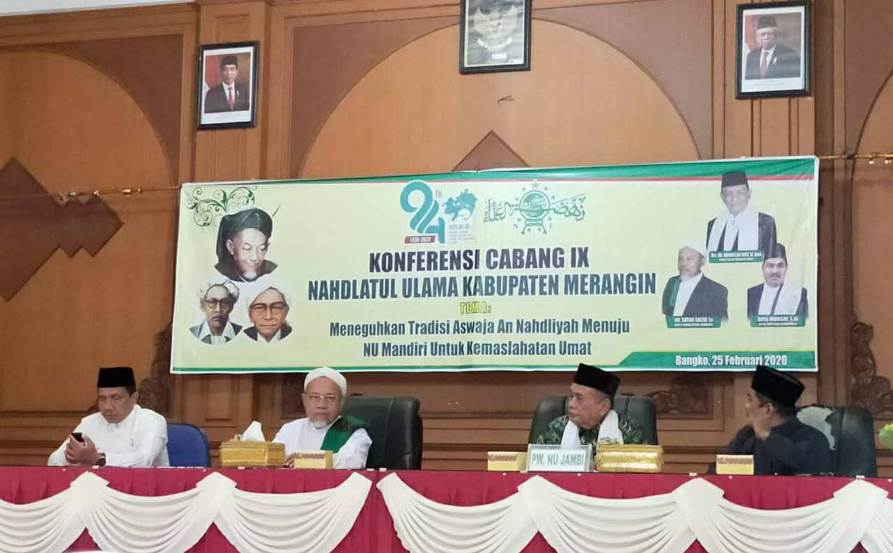 Konfercab NU Kabupaten Merangin