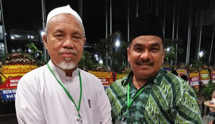 Buya Hadrami saat bersama KH Satar Saleh dalam suatu momen