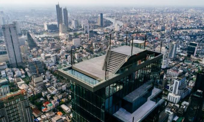 penampakan gedung di Thailand
