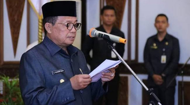 Gubernur Jambi Fachrori Umar saat 