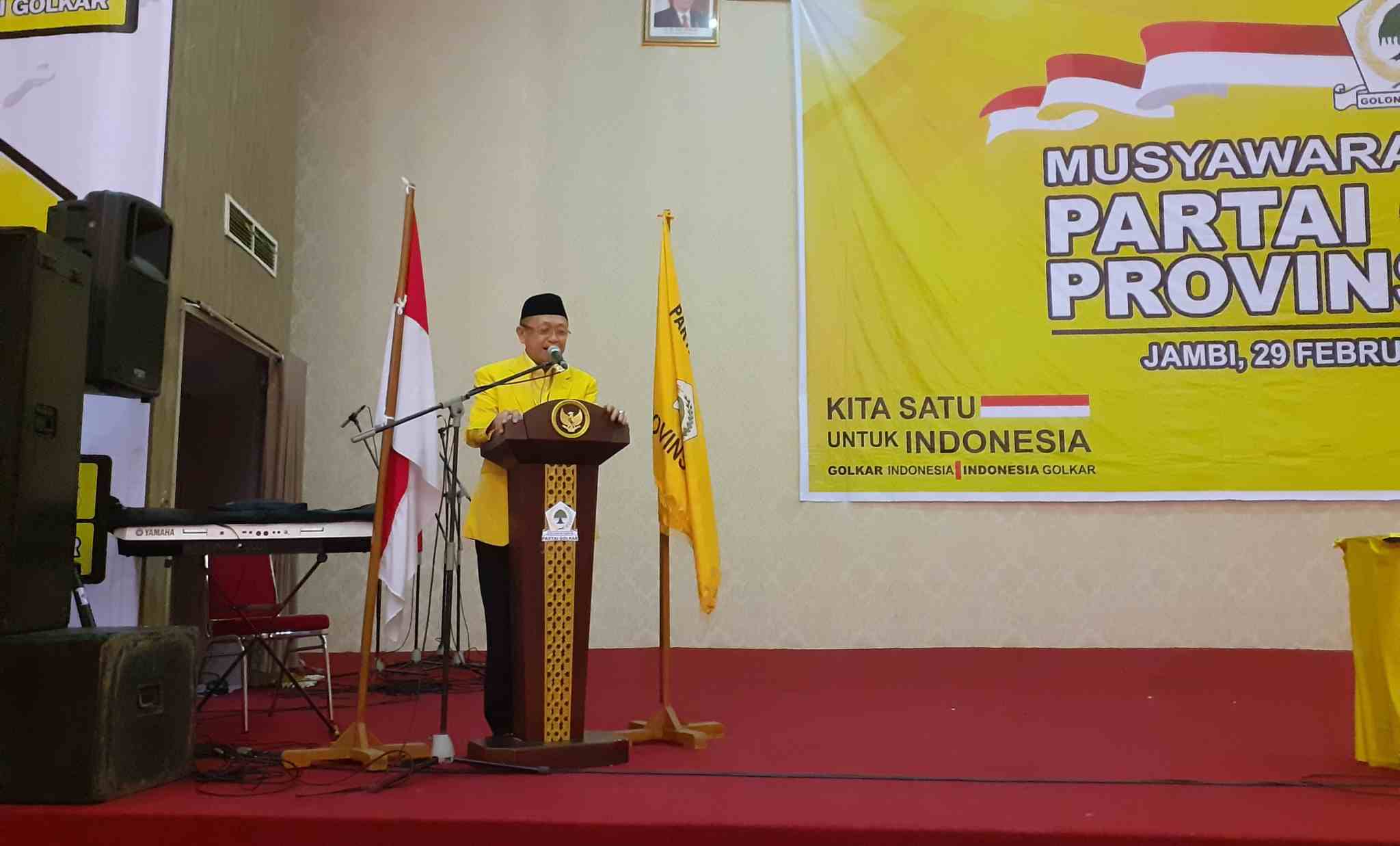 Ketua DPD I Partai Golkar Provinsi Jambi terpilih, Cek Endra