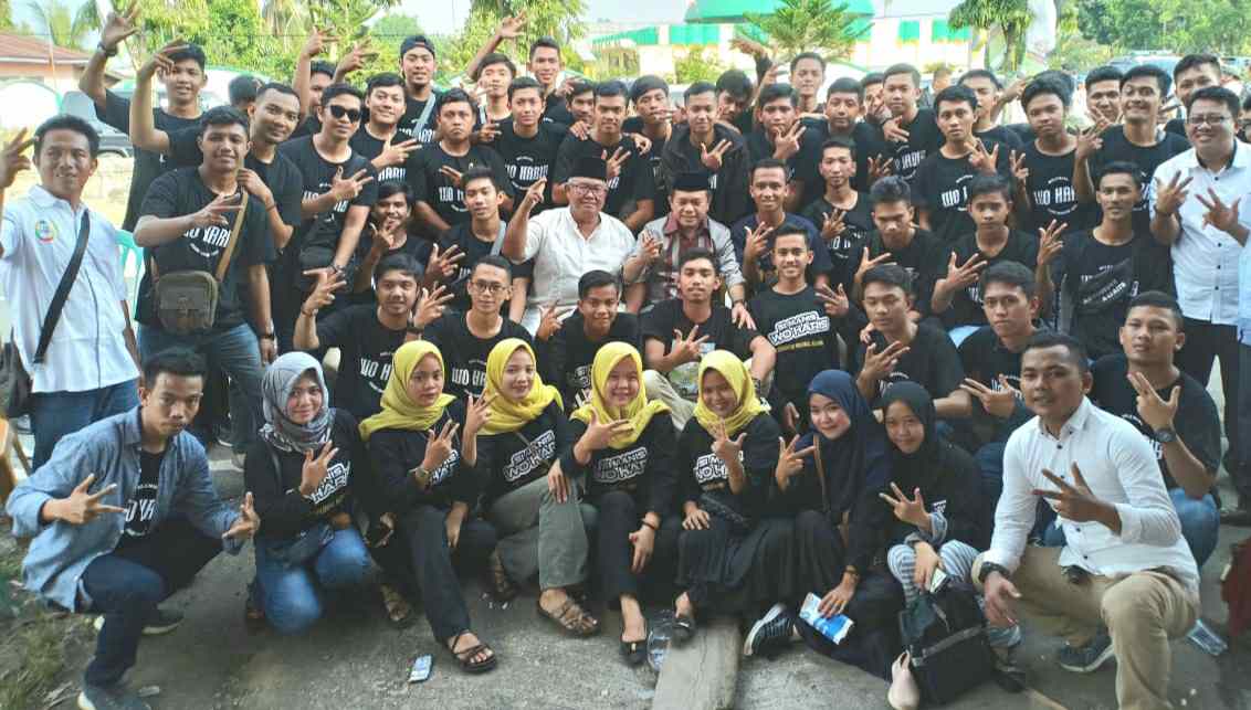 Bacagub Jambi, Al Haris saat bersama ratusan Millenial Al Haris 