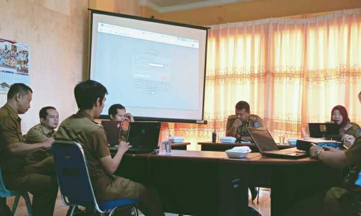 Sosialisasi Bimtek aplikasi si-Maya