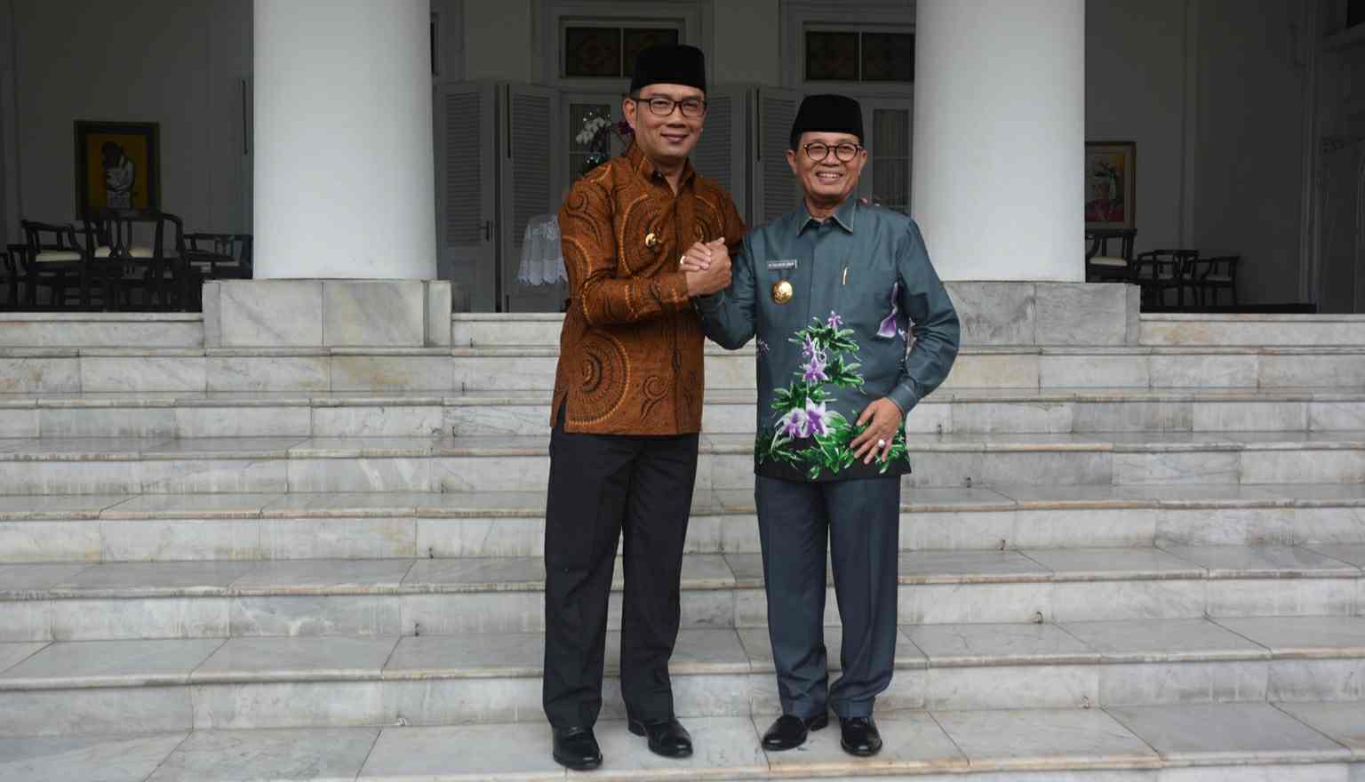 Gubernur Jawa Barat, Ridwan Kamil dan Gubernur Jambi, Fachrori Umar