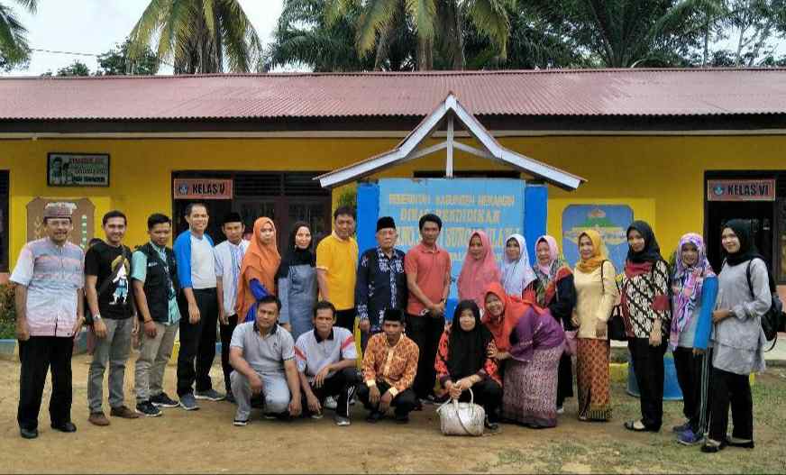 P2TP2A Merangin saat datangi SD 33 Desa Sungai Ulak