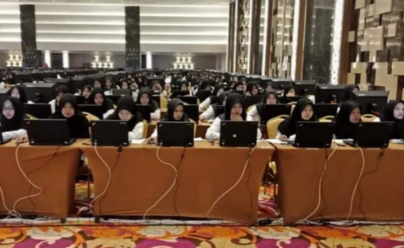 Tes SKD CPNS Merangin beberapa waktu lalu