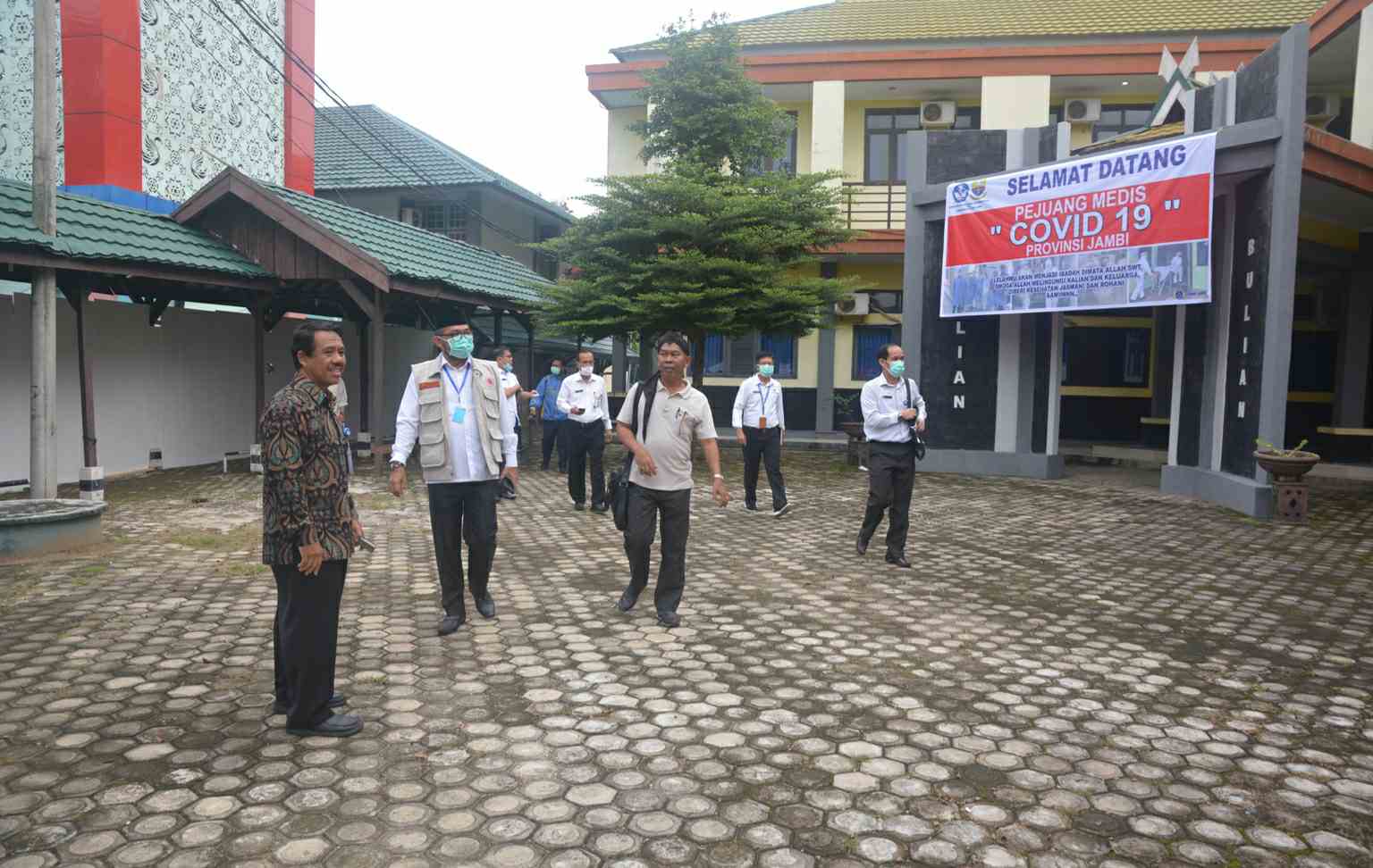 Pj Sekda Provinsi Jambi, Sudirman saat peninjauan di LPMP
