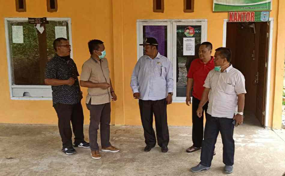 Pansus LKPj Komisi II DPRD Provinsi Jambi saat tinjau UPBB Sungai Melinau Merangin