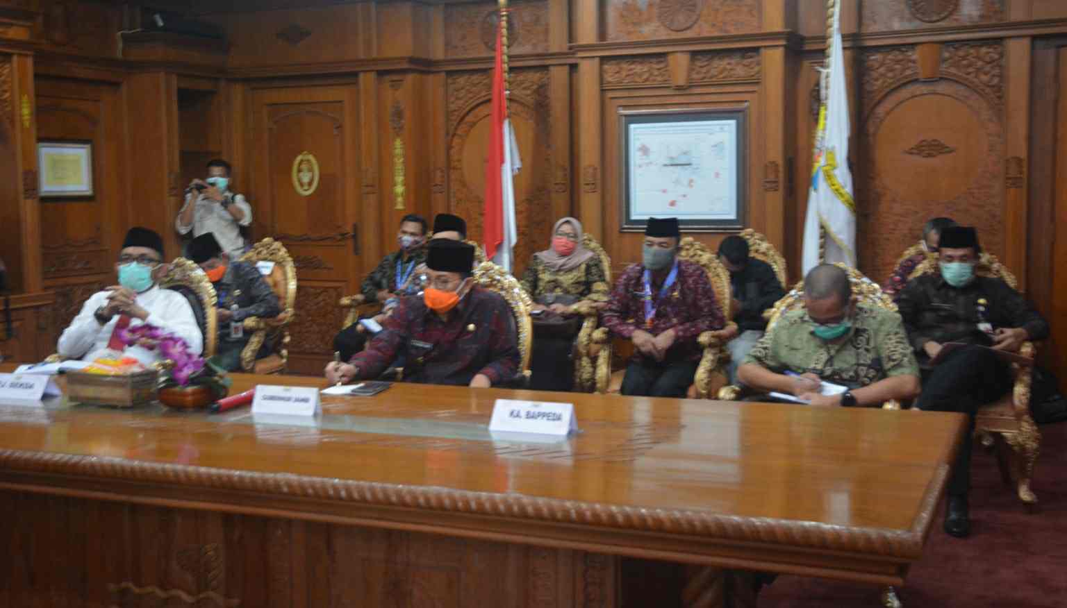 Fachrori Umar saat ikuti Musrenbangnas 2020