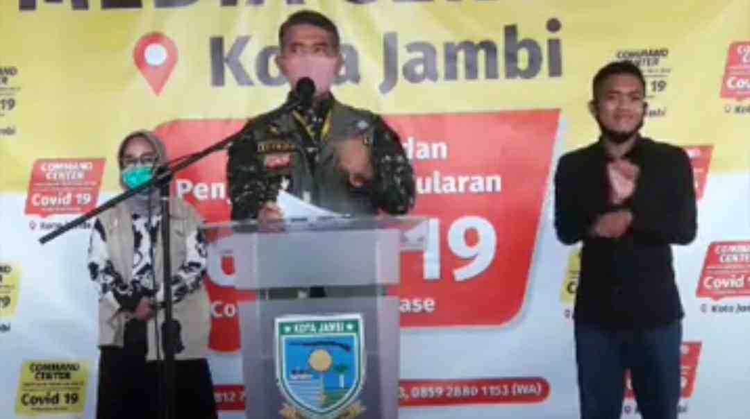 Ketua Tim Gugus Covid-19 Kota Jambi, Syarif Fasha
