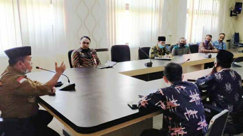 Bupati Merangin, Al Haris saat Rakor dengan Camat
