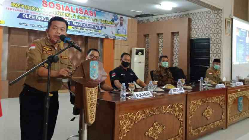 Al Haris saat Sosialisasi P4GN 