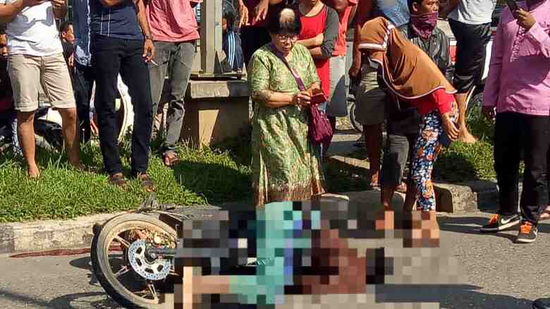 Warga SAD yang mengalami kecelakaan