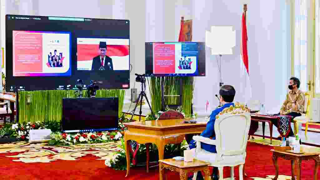 Presiden mengikuti acara Pembukaan Konferensi FRI
