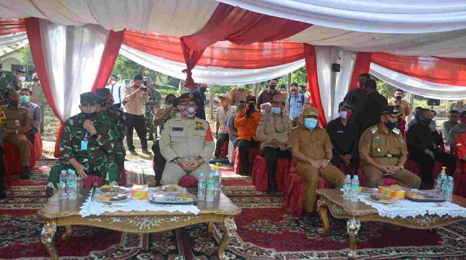 Sudirman saat hadiri apel siaga pengendalian Karhutla di WKS