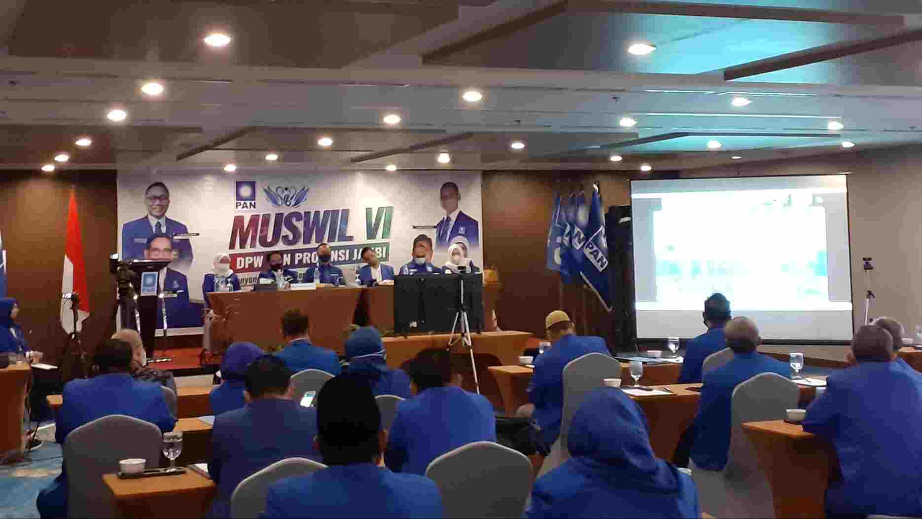 Suasana Muswil ke VI DPW PAN Provinsi Jambi