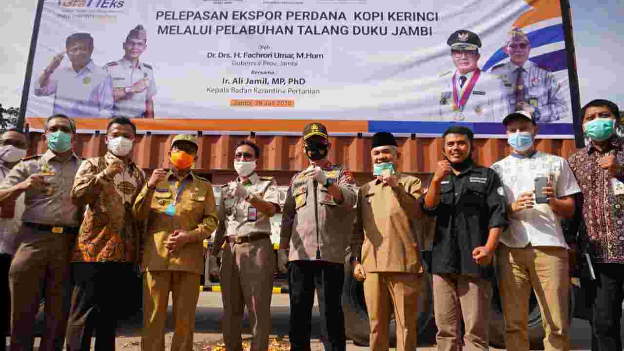 Pelepasan perdana ekspor kopi kerinci