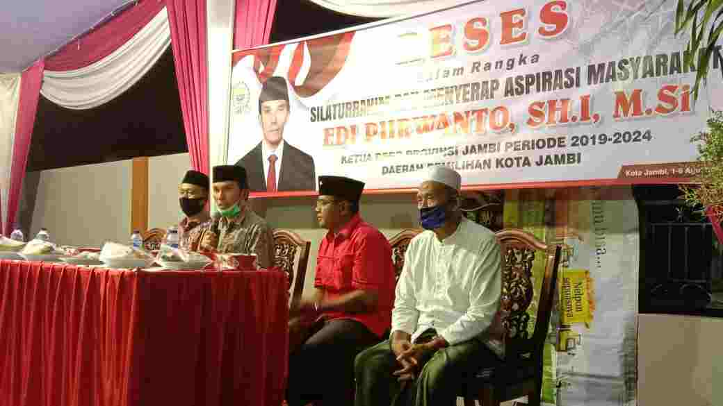 Reses Edi Purwanto di Kelurahan Tanjung Sari, Jambi Timur