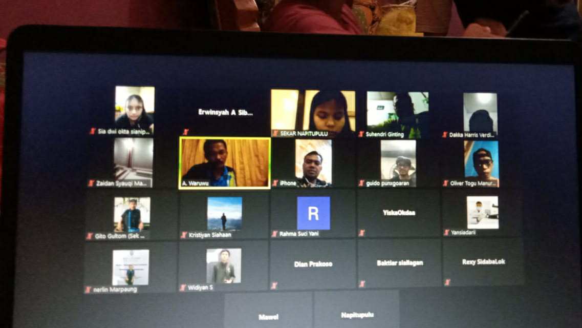 Diskusi virtual GMKI UMA