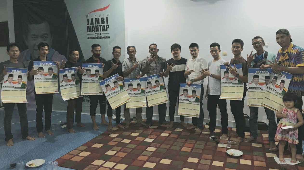 PASKAS saat menyatakan dukungan ke Haris-Sani