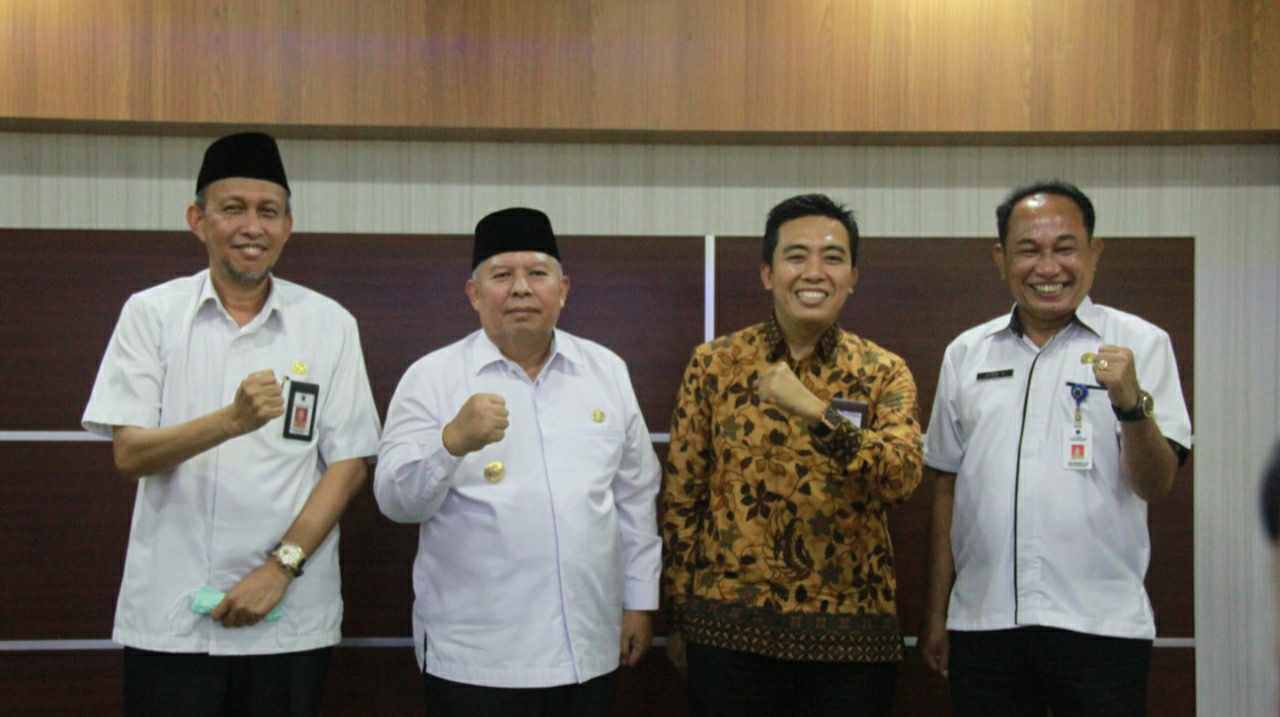 Bupati Safrial bersama Ombudsman Jambi