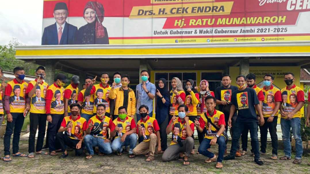 Adib CE, Agus Kahar, Alvie Ivan bersama Millenial Muaro Jambi