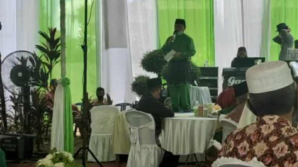 Al Haris saat memberikan nasihat pernikahan