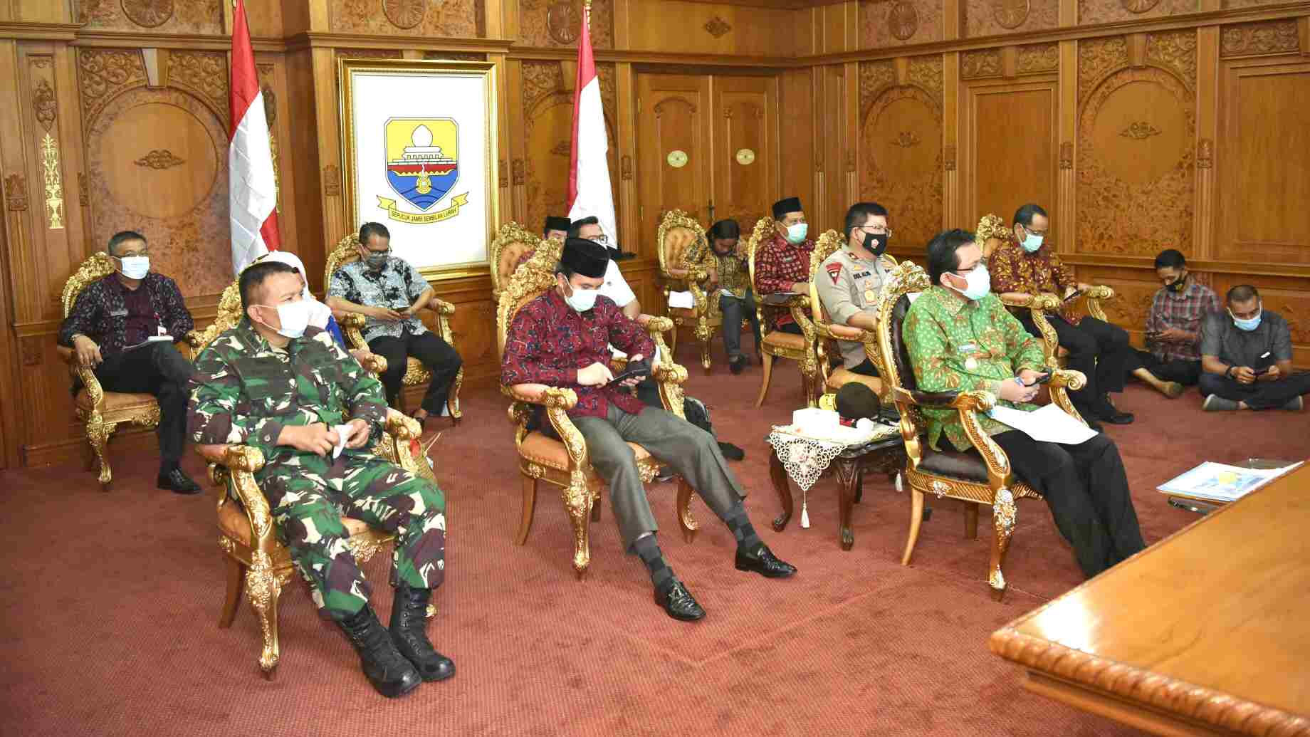 Video Conference Rakor Analisis Evaluasi Pelaksanaan Pilkada Serentak Tahun 2020