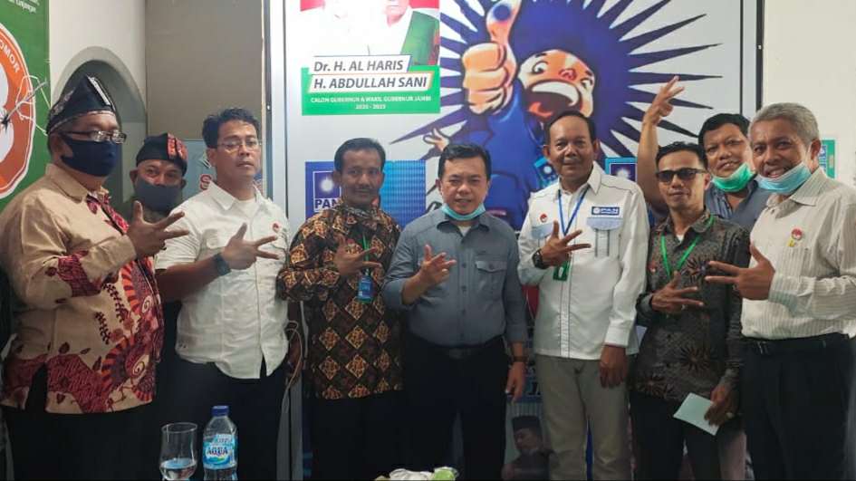 P2MJB-PAS saat nyatakan dukungan ke Haris-Sani 
