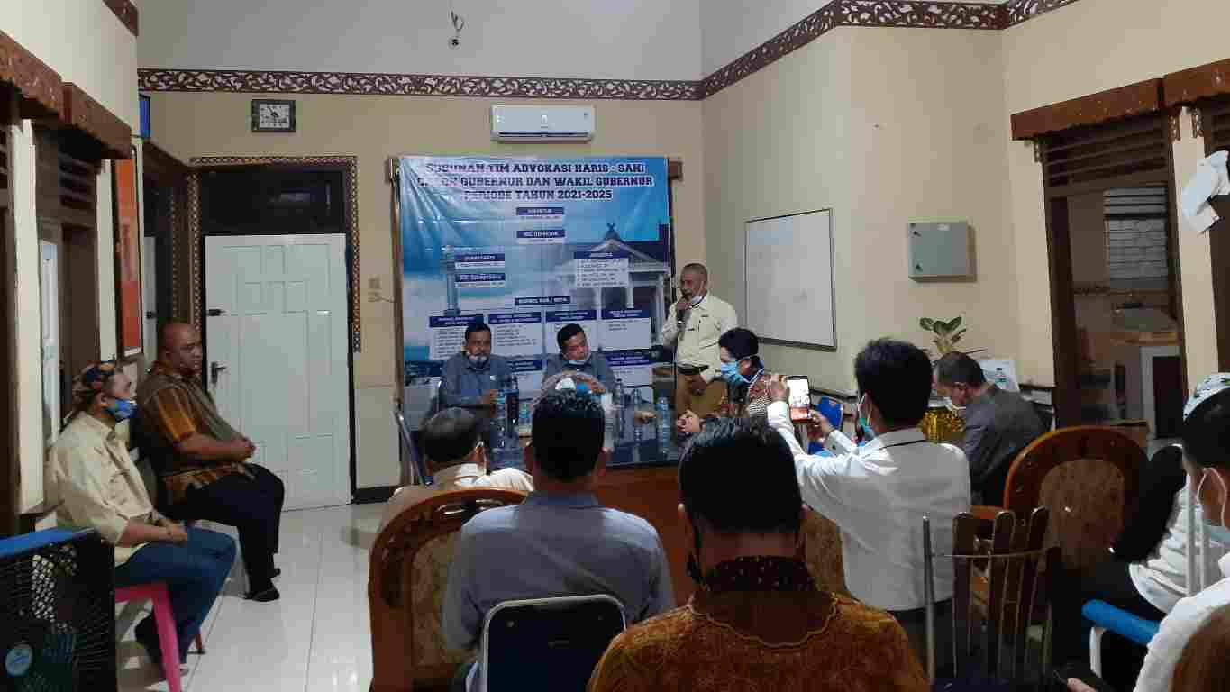 Al Haris saat silaturahmi di DPC Peradi Jambi