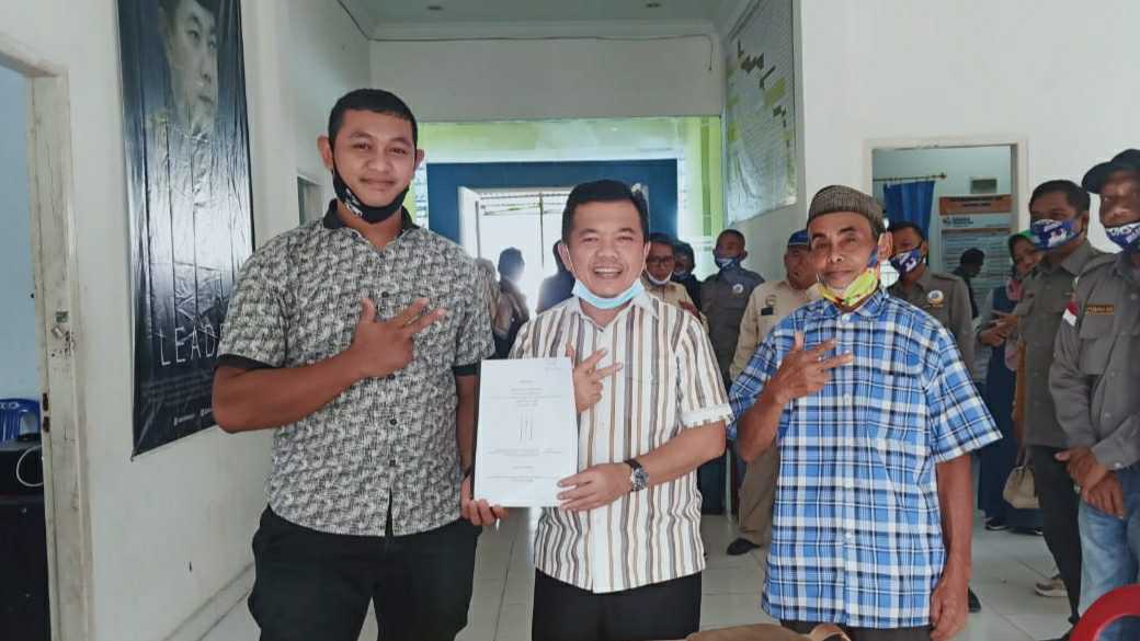 Laskar Mandiri Usaha Kecil saat nyatakan dukungan ke Haris-Sani
