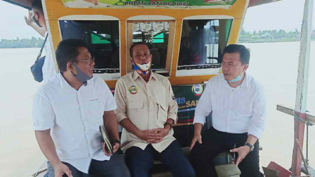 Al Haris saat safari politik di Terusan, Maro Sebo Ilir