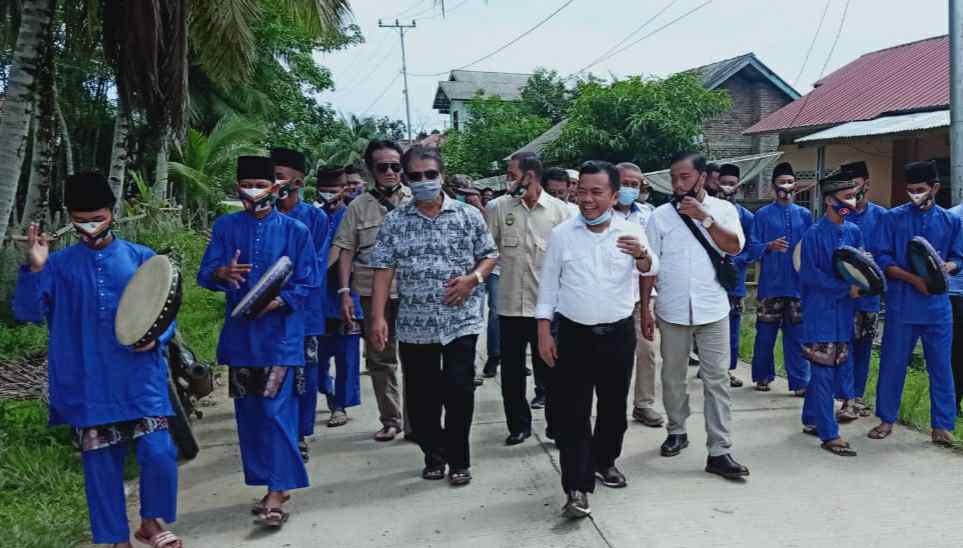 Al Haris saat safari politik di Terusan, Maro Sebo Ilir