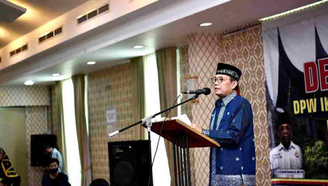 Fachrori saat hadiri Rakerwil DPW IKM Jambi 