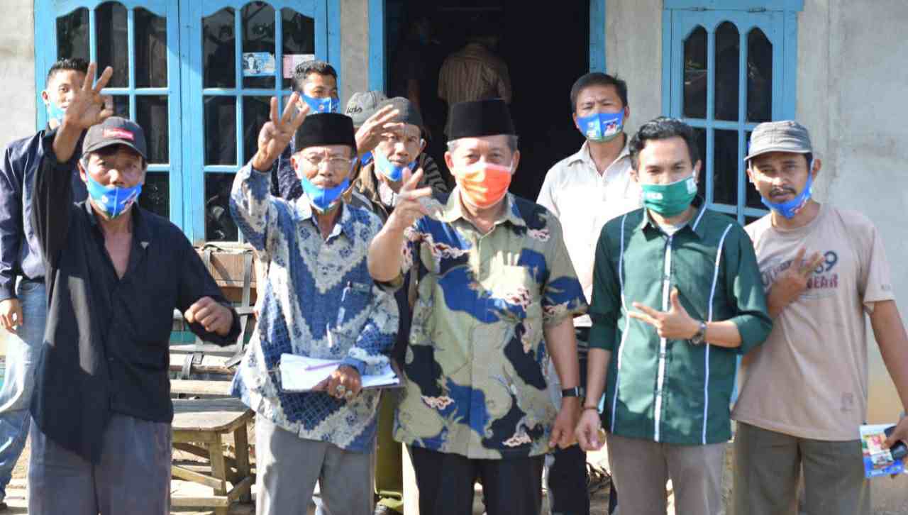 Masyarakat Muara Tembesi saat nyatakan dukungan ke Abdullah Sani