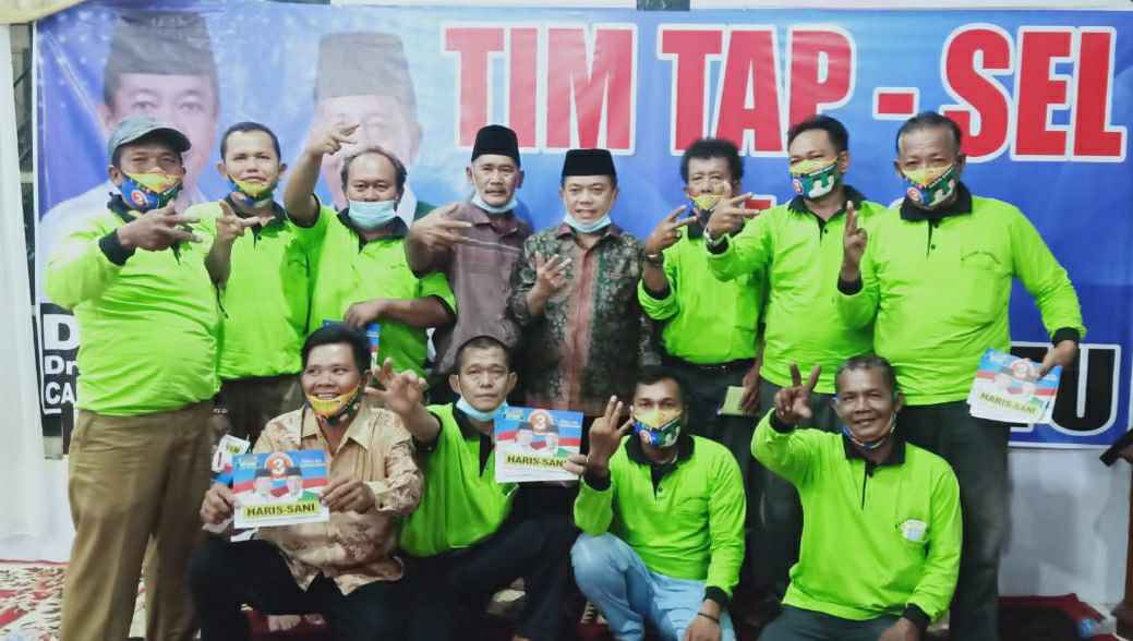 Tim Tapsel Haris-Sani bersama Al Haris